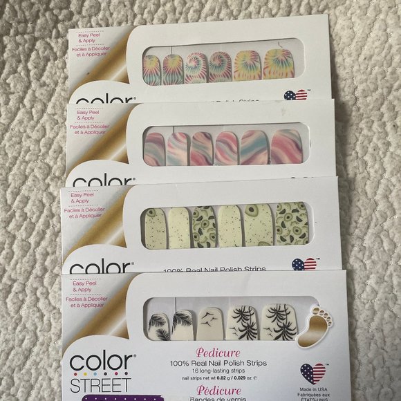 RETIRED COLOR STREET NAIL POLISH STRIPS - PRINT BUNDLE - Picture 1 of 1